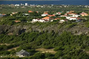Images Dated 28th January 2006: ABC Islands - BONAIRE - Seru Largu: View of Kralendijk Area from Seru Largu (el