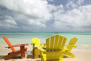 ABC Islands - BONAIRE - Sorobon Beach: Beach Chairs