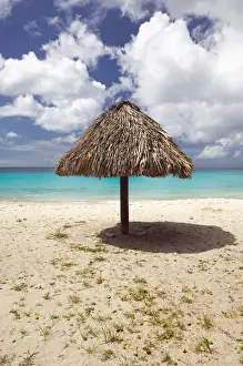 ABC Islands - CURACAO - Kanepa: Beach Palapa / Playa Kanepa Beach