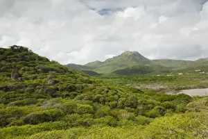 Curacao Prints: ABC Islands - CURACAO - Northern Curacao: Christoffel National Park - View of