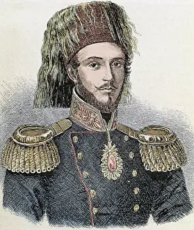 Beard Prints: Abdulmecit I (1823-1861). Ottoman Sultan (1839-1861)