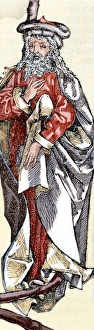 16th Century Prints: Abraham. Founding patriarch of the Israelites, Ishmaelites, Edomites, and the Midianites