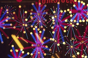 Double Exposure Prints: Abstract lights, double exposure