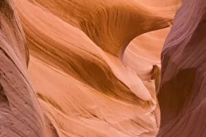 Images Dated 18th April 2008: Abstract Detail of Lower Antelope Canyon near Page, AZ, USA