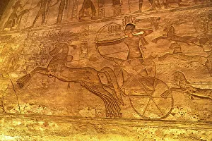 Frame Prints: Abu Simbel. Ancient Temple Complex cut into solid rock