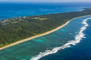 Images Dated 21st June 2011: Aerial of HaA'apai, Tonga, South Pacific