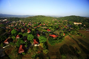 Images Dated 15th February 2007: aerial view of Albrook neigborhood of Panama City, Panama