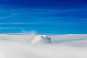 Images Dated 18th June 2015: Aerial view of clouds, Indonesia