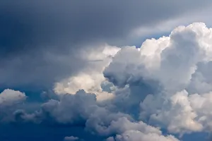 Aerial view of clouds, Serbia