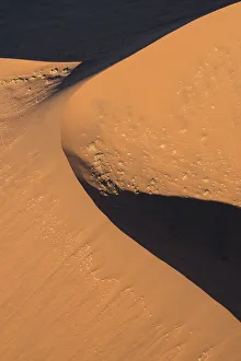 Images Dated 1st August 2016: Aerial view over Sossusvlei sand dunes in Namib-Naukluft National Park, Namibia