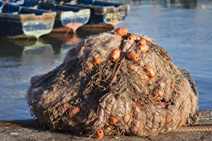 Essaouira Prints: Africa, Arab, Essaouira, Fishing nets, Morocco, Muslim, harbor, tourism, travel