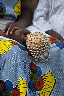 Africa, Benin, Ouidah. Sacred voodoo Forest of Kapasse (aka Foret Sacree). Voodoo