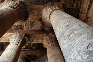 Images Dated 8th April 2024: Africa, Egypt, Aswan. The Temple of Edfu