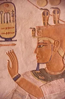 Leader Prints: Africa, Egypt, Valley of the Kings. Tomb wall details