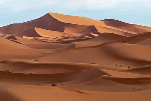 Erg Chebbi Prints: Africa, Erg Chebbi, Morocco. Desert landscape