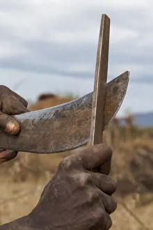 Images Dated 3rd October 2007: Africa, Ethiopia, Southern Omo Valley, Mursi Tribe