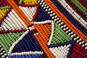 Africa, Kenya. Msai Tribal Beads