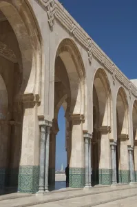 Images Dated 31st May 2010: Africa, Morocco, Casablanca. Hassan II Mosque (aka King Hassan Mosque)