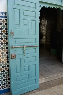 Images Dated 31st May 2010: Africa, Morocco, Casablanca. Mahakma Law Courts (aka Mahakma du Pacha) home to
