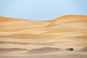 Erg Chebbi Prints: Africa, Morocco, Erg Chebbi. Desert landscape