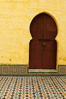 Meknes Prints: Africa, Morocco, Meknes. Mausoleum of Moulay Ismail
