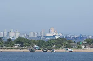Images Dated 17th December 2010: Africa, Mozambique, Maputo. Waterfront views around the port area of the capital
