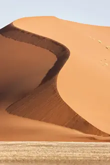 Namibia Prints: Africa; Namibia; Namib Desert, Namib-Naukluft National Park; Sossusvlei