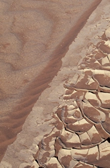 Images Dated 5th August 2010: Africa, Namibia, Sossusvlei Region. Sand dunes