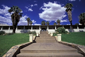 Oldest Prints: Africa, Namibia, Windhoek. Alte Feste Museum, Namibias oldest building
