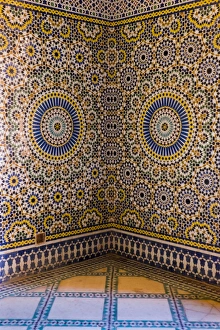 Africa, North Africa, Morocco, Agdz, the Kasbah of Telouet, an enormous fortress belonging