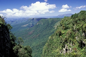 Elevation Prints: Africa, South Africa, Mpumalanga, Klein Drakensberg area, Blyde River Canyon. View