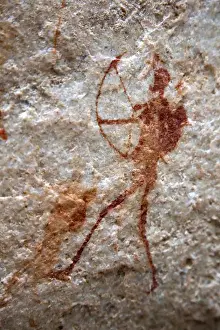 South Africa Prints: Africa, South Africa, Northern Cederberg Pakhuis Conservancy, Sevilla Rock Art Trail