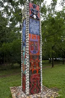 Images Dated 17th May 2010: Africa, Togo, Kpalime. Artisan handicraft center & training school