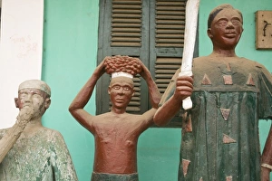 Images Dated 25th February 2008: Africa, West Africa, Ghana, Elmina. Close-up shot of Abese Number Five, an Asafo