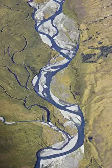 Images Dated 26th January 2006: Ahuriri Valley, North Otago, South Island, New Zealand - aerial