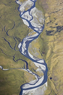 Images Dated 26th January 2006: Ahuriri Valley, North Otago, South Island, New Zealand - aerial
