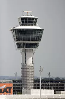 Images Dated 20th June 2006: Air traffic control tower at the Munich airport, Germany. germany, german