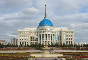 The Ak Orda Presidential Palace. Astana, Kazakhstan