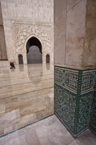 Images Dated 27th March 2009: Al-Hassan II mosque, Casablanca, Morocco