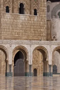 Images Dated 27th March 2009: Al-Hassan II mosque, Casablanca, Morocco