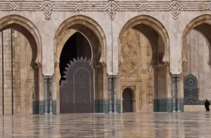 Images Dated 27th March 2009: Al-Hassan II mosque, Casablanca, Morocco