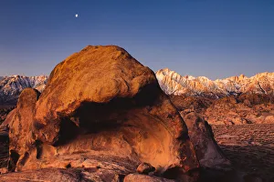 Sierra Nevada Prints: Alabama Hills National Recreation Area, Mt. Whitney, Sierra Nevada Mountain Range