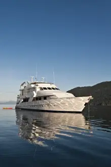 Images Dated 22nd May 2010: Alaska. Safari Quest anchored in Windham Bay in the Chuck River Wilderness Area
