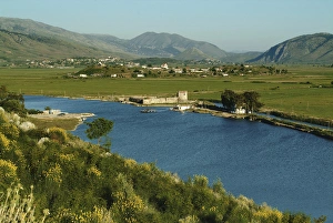 Images Dated 31st July 2009: Albania, Butrint, Butrint National park, Butrint lake