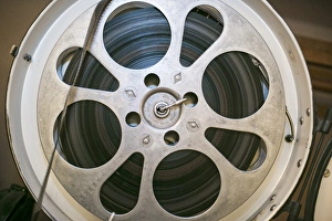 Images Dated 25th June 2015: Albuquerque, New Mexico, USA. Central Ave, Route 66, Vintage film projector