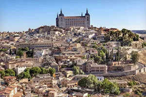 Spain Gallery: Alcazar Fortress Medieval City Toledo Spain