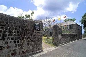 Images Dated 15th December 2004: Alexander Hamilton birthplace Charlestown Nevis