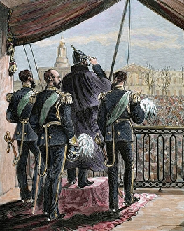 Greeting Prints: Alexander II (1818-1881). Tsar of Russia (1855-1881)
