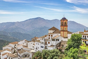 Clear Sky Prints: Algatocin, Malaga, Andalusia, Spain. Mountain village