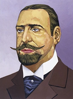 Contemporary Period Prints: Allendesalazar y Munoz, Manuel (Guernica, 1856-Madrid, 1923). Spanish politician
